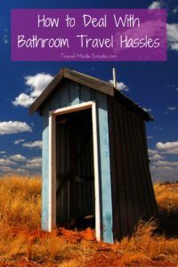 All over the world people go to the bathroom. But toilets and showers are not the same everywhere you go. Here's how to deal with bathroom travel hassles. All over the world people go to the bathroom. But toilets and showers are not the same everywhere you go. Here's how to deal with bathroom travel hassles.