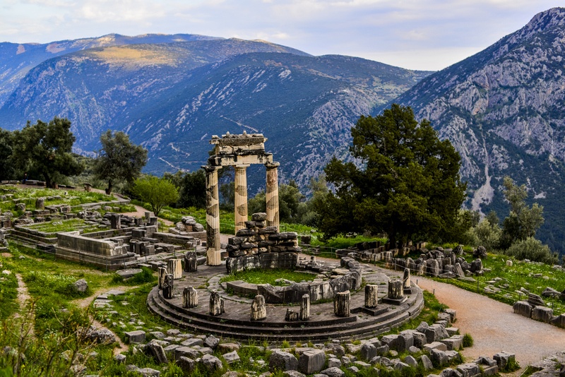Delphi one week in Greece itinerary