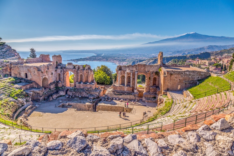 Taormina Sicily one week in Italy itinerary