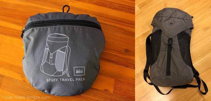 travel resources - REI stuff bag