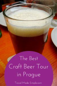 During a recent trip to Prague, we decided to book a few tours. The Prague craft beer tour was so much fun and one of the best things we did. #prague #cz #czechrepublic #czechia #beer #traveltips During a recent trip to Prague, we decided to book a few tours. The Prague craft beer tour was so much fun and one of the best things we did. #prague #cz #czechrepublic #czechia #beer #traveltips