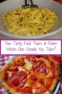 Food is a big part of travel, especially travel in Italy. Food tours are a great way to learn about the cuisine. So which food tour in Rome should you take? Here's a look at two food tours we've taken in Rome. #rome #italy #foodtours #traveltips Food is a big part of travel, especially travel in Italy. Food tours are a great way to learn about the cuisine. So which food tour in Rome should you take? Here's a look at two food tours we've taken in Rome. #rome #italy #foodtours #traveltips