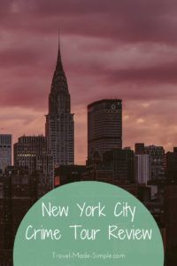 Gigi tells us about her New York crime tour with Walks of New York. Day tours can make a great addition to a vacation, like it did for her trip to NYC. #traveltips #nyc #newyorkcity #usa Gigi tells us about her New York crime tour with Walks of New York. Day tours can make a great addition to a vacation, like it did for her trip to NYC. #traveltips #nyc #newyorkcity #usa
