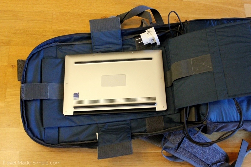 Arcido backpack review Akra laptop sleeve