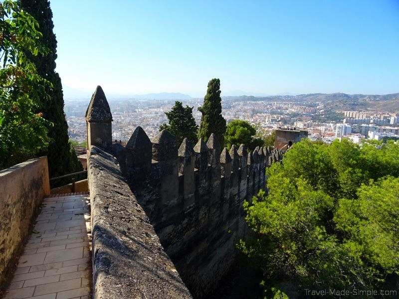 1 day in Malaga Gibralfaro Castle