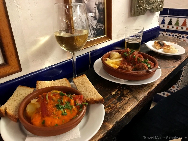 Malaga itinerary tapas
