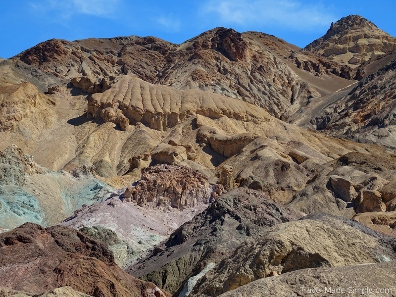 SW US road trip ideas - Death Valley, Artist's Palette