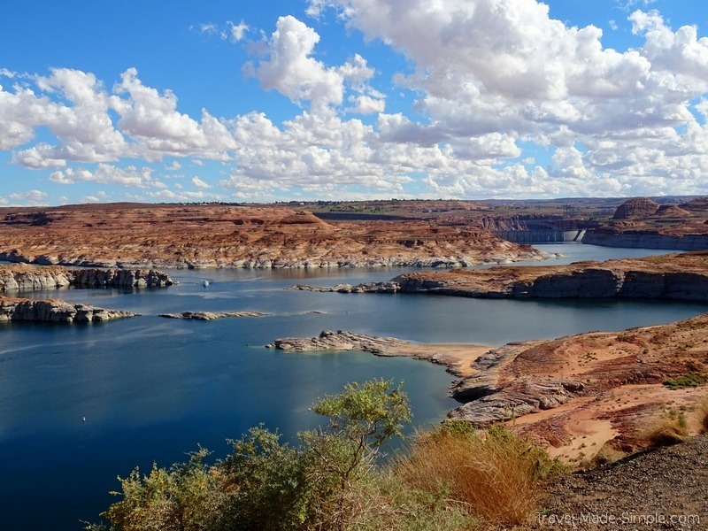 places to go on a US road trip - Lake Powell, Page, AZ