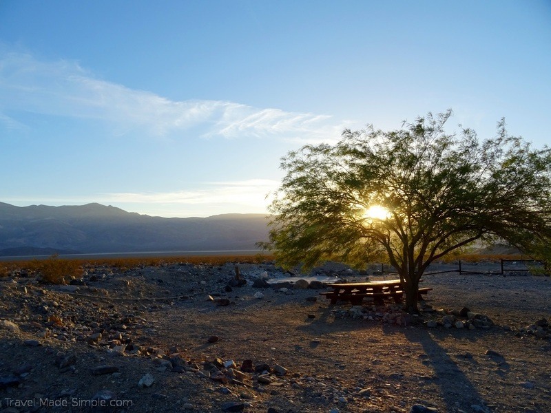 where to stay on your southwest US road trip Death Valley Panamint Springs campground