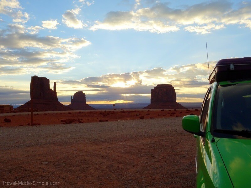 where to stay on your southwest US road trip Monument Valley campground