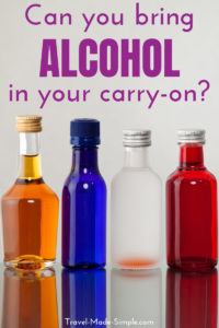 Can you bring alcohol on a plane? What are the rules for alcohol in carry on or checked baggage? What about international flights? Here's everything you need to know about traveling with booze. #alcohol #wine #beer #liquor #carryon #packing #traveltips #packingtips Can you bring alcohol on a plane? What are the rules for alcohol in carry on or checked baggage? What about international flights? Here's everything you need to know about traveling with booze. #alcohol #wine #beer #liquor #carryon #packing #traveltips #packingtips