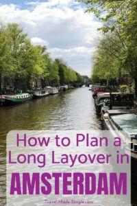 What should you do on a long layover in Amsterdam and how long do you really need? How do you get into the city from the airport? This Amsterdam layover guide has your answers. #amsterdam #schipol #layover #planningtips #traveltips What should you do on a long layover in Amsterdam and how long do you really need? How do you get into the city from the airport? This Amsterdam layover guide has your answers. #amsterdam #schipol #layover #planningtips #traveltips