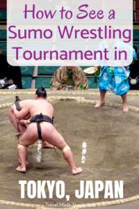 Watching sumo wrestling is a fascinating activity in Japan. Here's how to get tickets to a sumo tournament in Tokyo and what this unique experience is like. #japan #tokyo #sumo #traveltips #travelplanning Watching sumo wrestling is a fascinating activity in Japan. Here's how to get tickets to a sumo tournament in Tokyo and what this unique experience is like. #japan #tokyo #sumo #traveltips #travelplanning