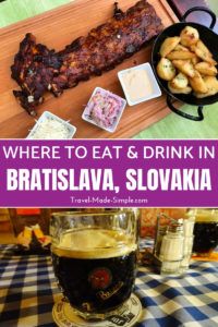 After spending several days in Bratislava, here's our look at food in Bratislava, where to eat in Bratislava, and a review of a food and beer tour we took. #bratislava #slovakia #foodtour #traveltips After spending several days in Bratislava, here's our look at food in Bratislava, where to eat in Bratislava, and a review of a food and beer tour we took. #bratislava #slovakia #foodtour #traveltips