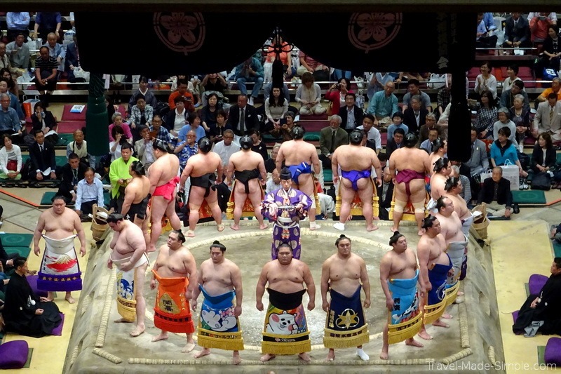 sumo tournament Tokyo Japan