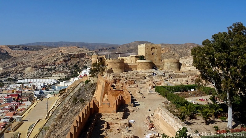 what to do in Almeria Spain castle