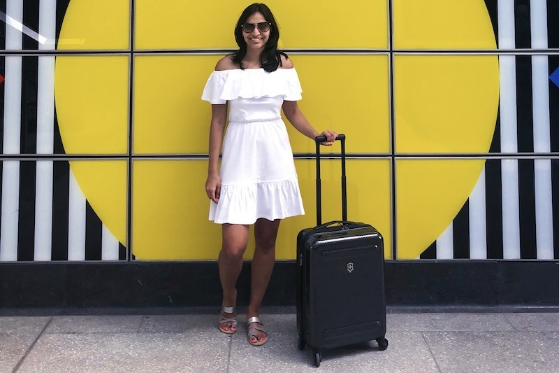 best suitcases for carry on travel Victorinox Etherius Carry On Suitcase