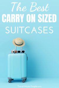 Find the right rolling bag for your needs with this list of the best suitcases for carry on travel as recommended by travel bloggers and frequent travelers. #packing #carryon #traveltips #suitcases #luggage Find the right rolling bag for your needs with this list of the best suitcases for carry on travel as recommended by travel bloggers and frequent travelers. #packing #carryon #traveltips #suitcases #luggage