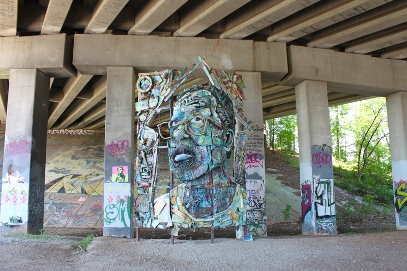 3 days in Atlanta Beltline Sculpture