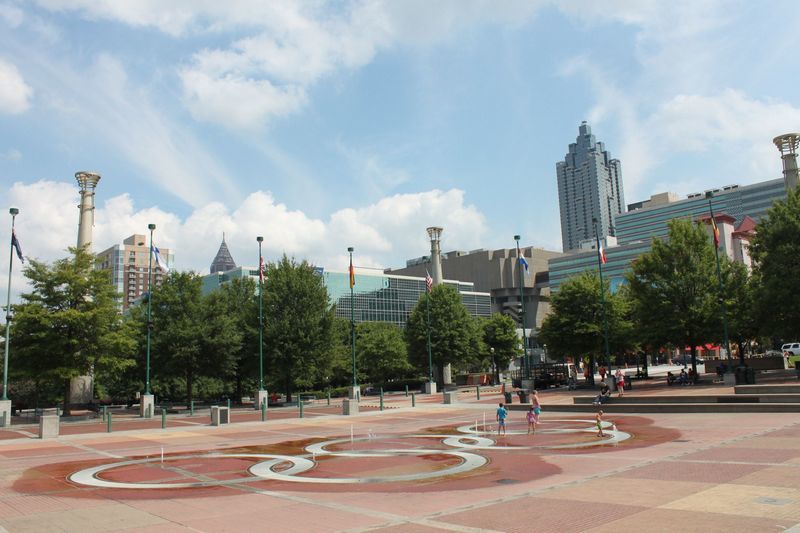 Atlanta itinerary Centennial Olympic Park