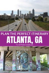 Plan your trip to Atlanta with this itinerary for 3 days in Atlanta, GA. This itinerary shows you the best things to do in Atlanta in each area of the city. #atlanta #georgia #usa #itineraries #travelplanning #traveltips Plan your trip to Atlanta with this itinerary for 3 days in Atlanta, GA. This itinerary shows you the best things to do in Atlanta in each area of the city. #atlanta #georgia #usa #itineraries #travelplanning #traveltips