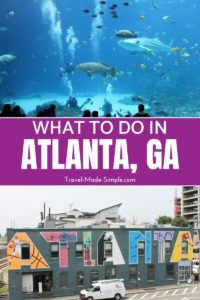 Plan your trip to Atlanta with this itinerary for 3 days in Atlanta, GA. This itinerary shows you the best things to do in Atlanta in each area of the city. #atlanta #georgia #usa #itineraries #travelplanning #traveltips Plan your trip to Atlanta with this itinerary for 3 days in Atlanta, GA. This itinerary shows you the best things to do in Atlanta in each area of the city. #atlanta #georgia #usa #itineraries #travelplanning #traveltips