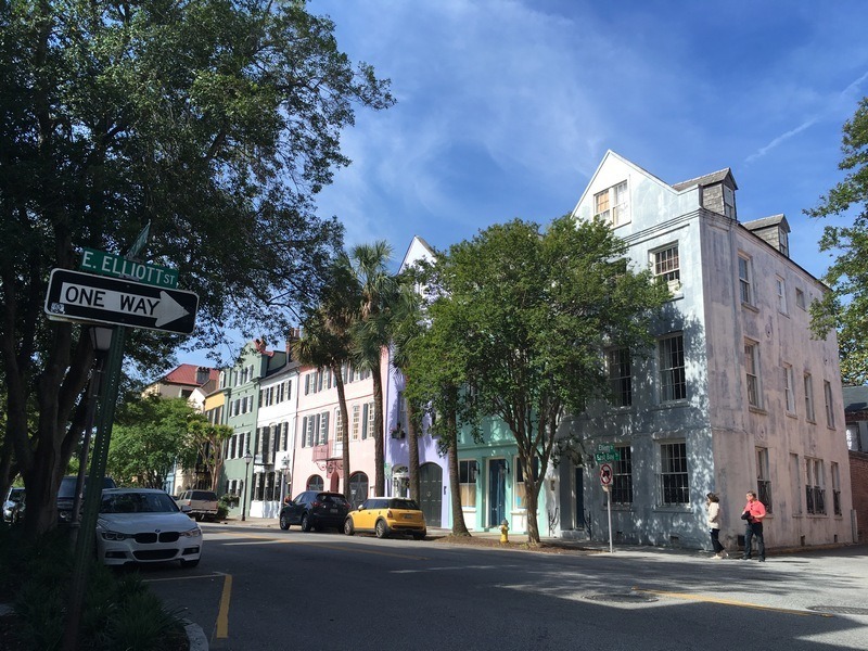 3 days in Charleston - Rainbow Row